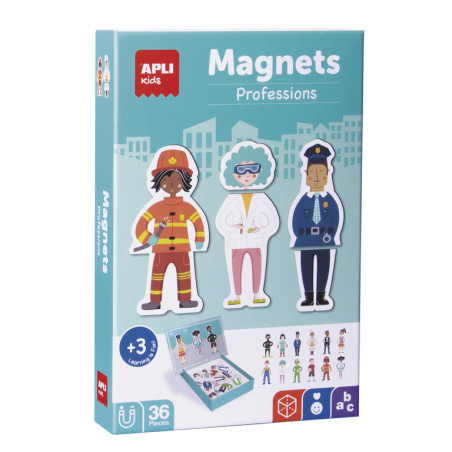 CAJA JUEGO MAGNETICO PROFESIONES 36U APLI20 (1 UN) 18532