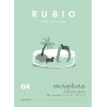 RUBIO CALIGRAFIAS VALENCIANO Nº  04 PTE 10U