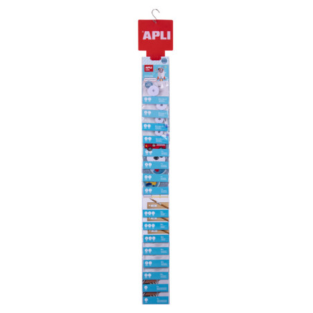 KIT TIRA ETIQUETA IDENTIFICACIÓN 17793 A 17802 APLI20 (1 UN) 18598