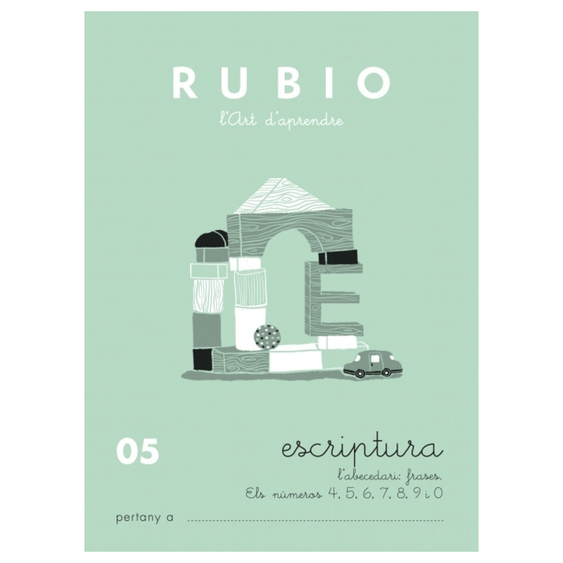 RUBIO CALIGRAFIAS VALENCIANO Nº  05 PTE 10U