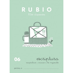 RUBIO CALIGRAFIAS VALENCIANO Nº  06 PTE 10U