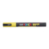 MARCADOR UNI-BALL POSCA PC-3ML PUNTA REDONDA 0,9-1,3MM PURPURINA AMARILLO -2-