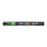 MARCADOR UNI-BALL POSCA PC-3ML PUNTA REDONDA 0,9-1,3MM PURPURINA VERDE -6-