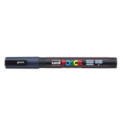 MARCADOR UNI-BALL POSCA PC-3M PUNTA REDONDA 0,9-1,3MM AZUL MARINO -9-