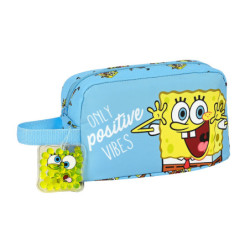 PORTADESAYUNOS TERMO BOB ESPONJA "POSITIVE VIBES" 812191859 12*21,5 SAFTA22