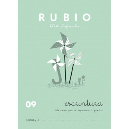 RUBIO CALIGRAFIAS VALENCIANO Nº  09 PTE 10U