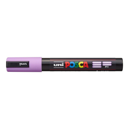 MARCADOR UNI-BALL POSCA PC-5M PUNTA REDONDA 1,8-2,5MM LAVANDA -P11-