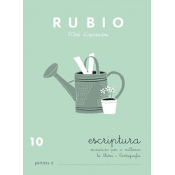 RUBIO CALIGRAFIAS VALENCIANO Nº10 PTE 10U