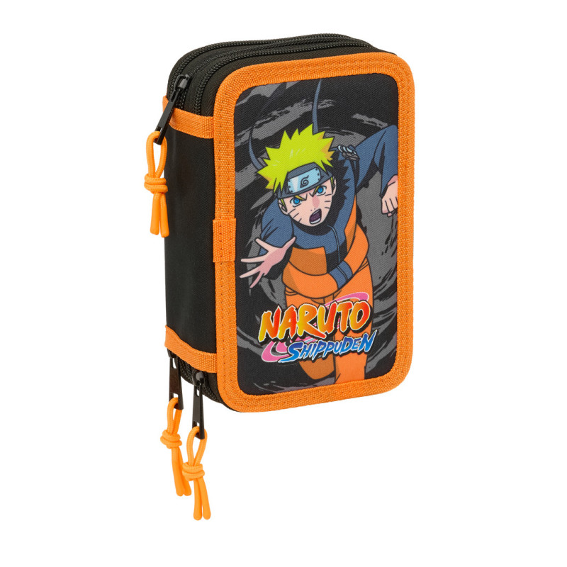 PLUMIER TRIPLE 37 PCS NARUTO SAFTA26 412694857 19,5X12,5 UNIDAD