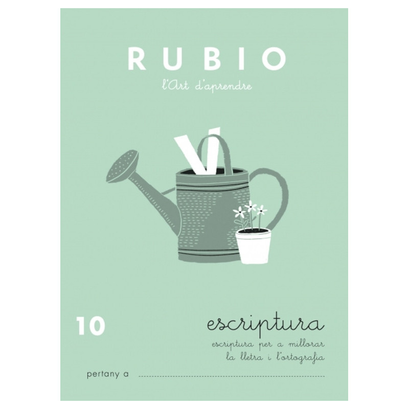 RUBIO CALIGRAFIAS VALENCIANO Nº10 PTE 10U