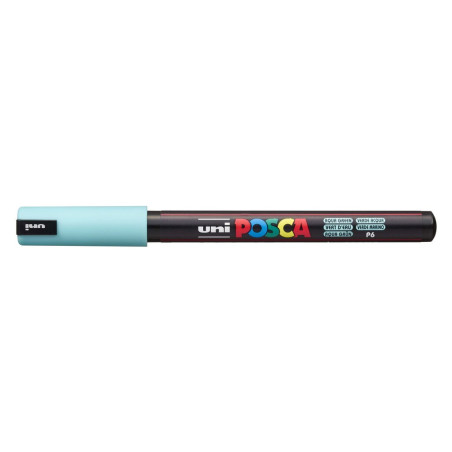 MARCADOR UNI-BALL POSCA PC-1MR PUNTA EXTRA FINA 0,7MM VERDE MARINO -P6-