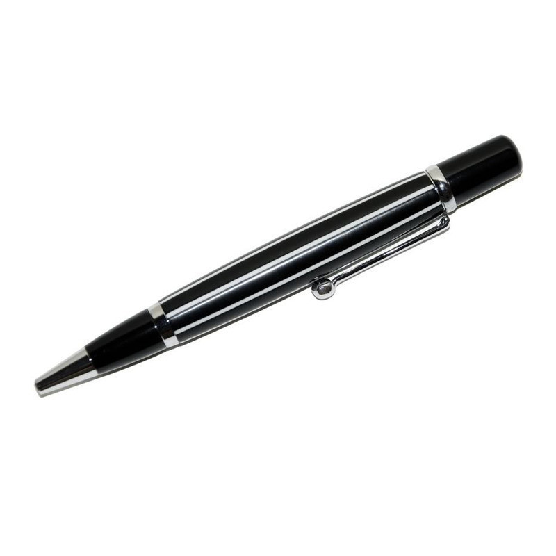 BOLIGRAFO ESTILO JT-245 NEGRO LINEAS BLANCAS C/ESTUCHE