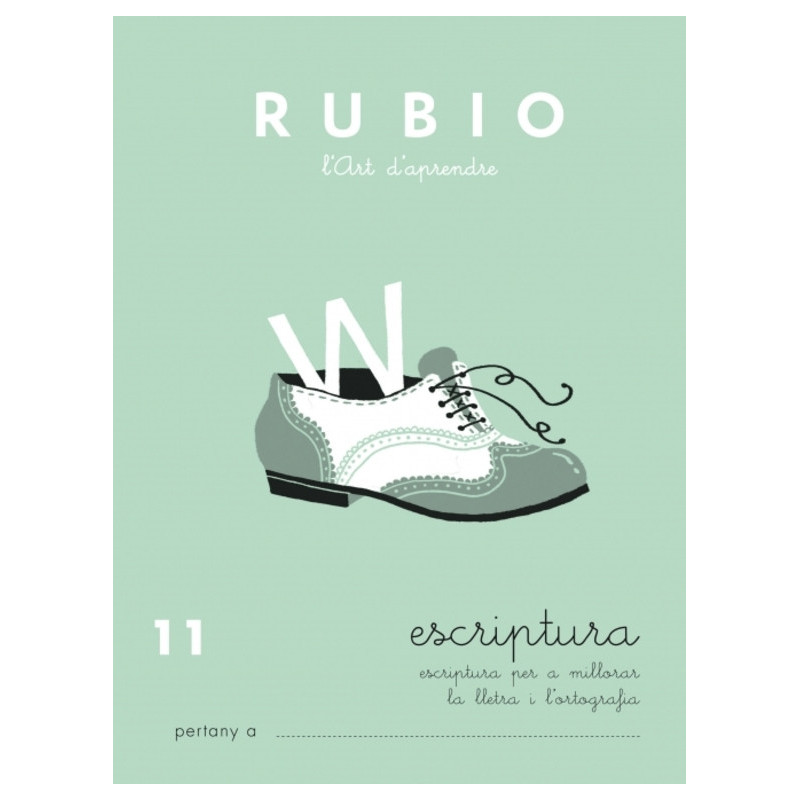 RUBIO CALIGRAFIAS VALENCIANO Nº11 PTE 10U