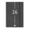 AGENDA YEAR E11 SVV 2026 NEGRO+ FINOCAM26 742066026 172 X 14 X 242 MM