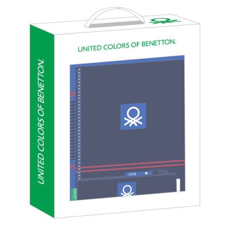 SET DE REGALO PQÑO. BENETTON "NAVY" SAFTA21 ENERO 312106587 35*28