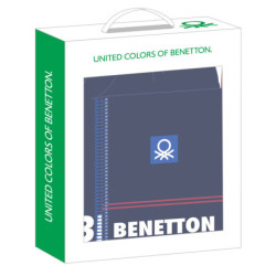 SET DE REGALO PQÑO. BENETTON "NAVY" SAFTA21 ENERO 312106588 35*28