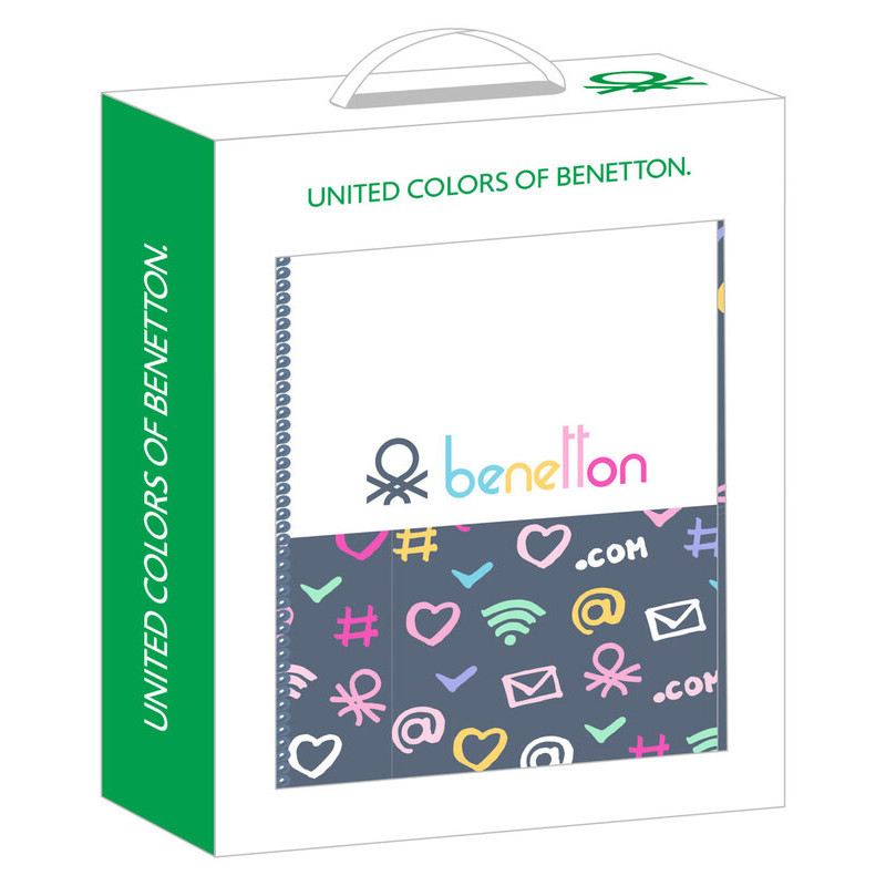 SET DE REGALO PQÑO. BENETTON "DOT COM" SAFTA21 ENERO 312151588 35*28
