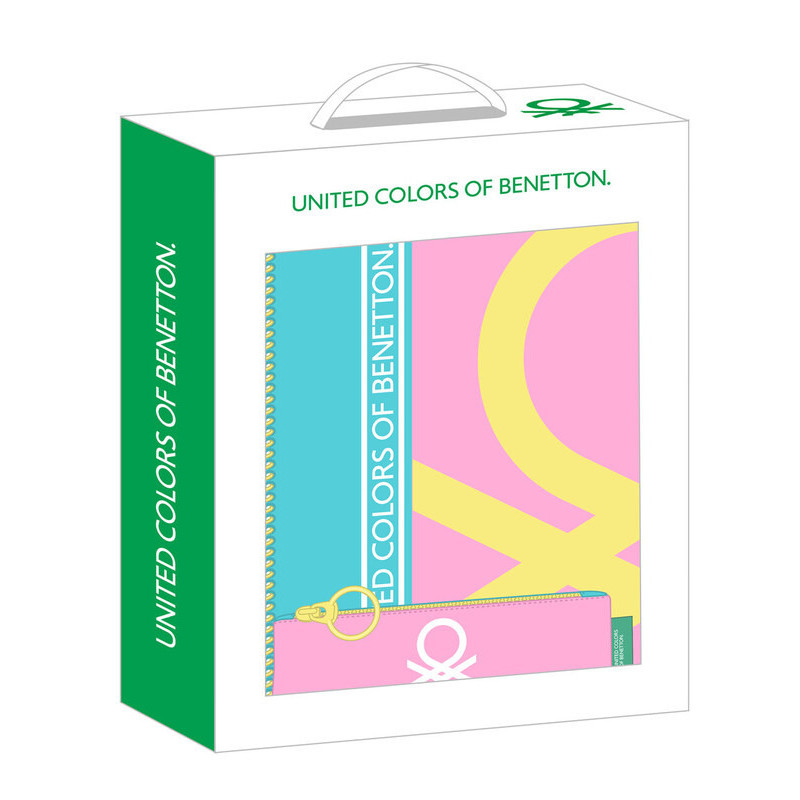 SET DE REGALO PQÑO. BENETTON "COLOR BLOCK" SAFTA21 ENERO 312153587 35*28