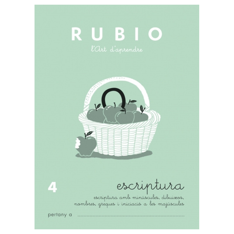 RUBIO CALIGRAFIAS VALENCIANO Nº 4 PTE 10U