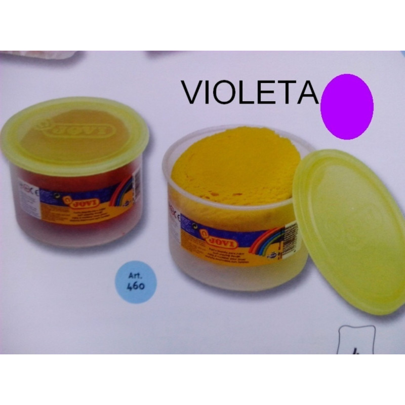 PLASTILINA JOVI BLANDIVER VIOLETA BOTE 125ML 450 C/5U