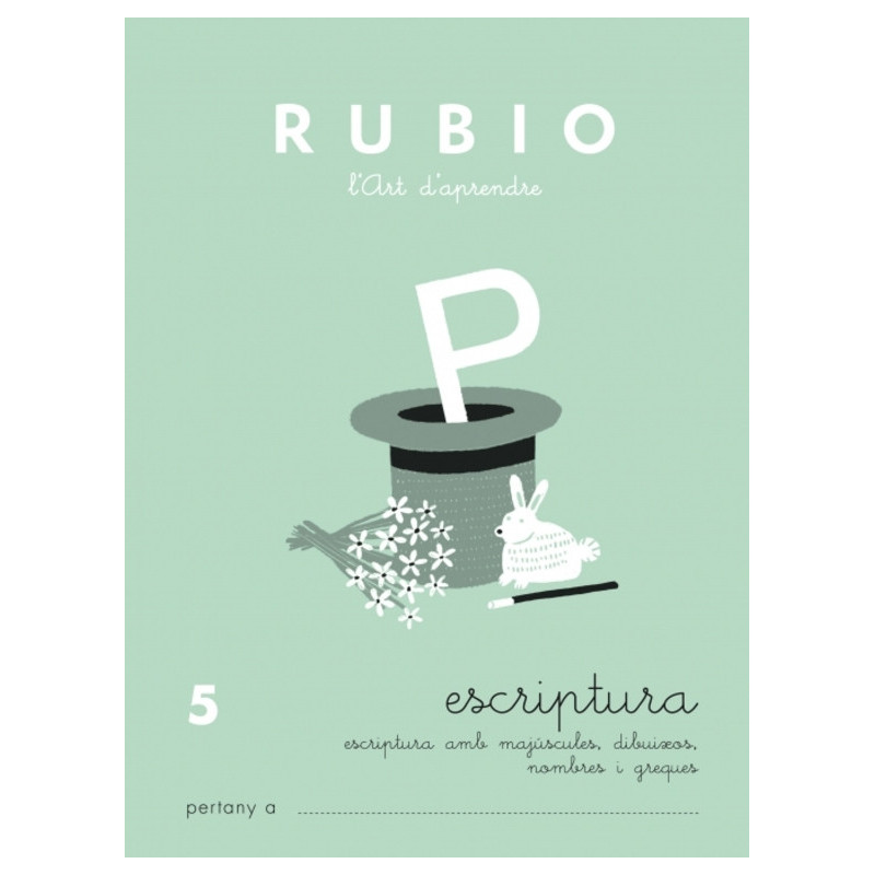 RUBIO CALIGRAFIAS VALENCIANO Nº 5 PTE 10U