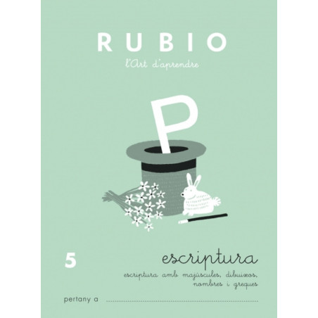 RUBIO CALIGRAFIAS VALENCIANO Nº 5 PTE 10U