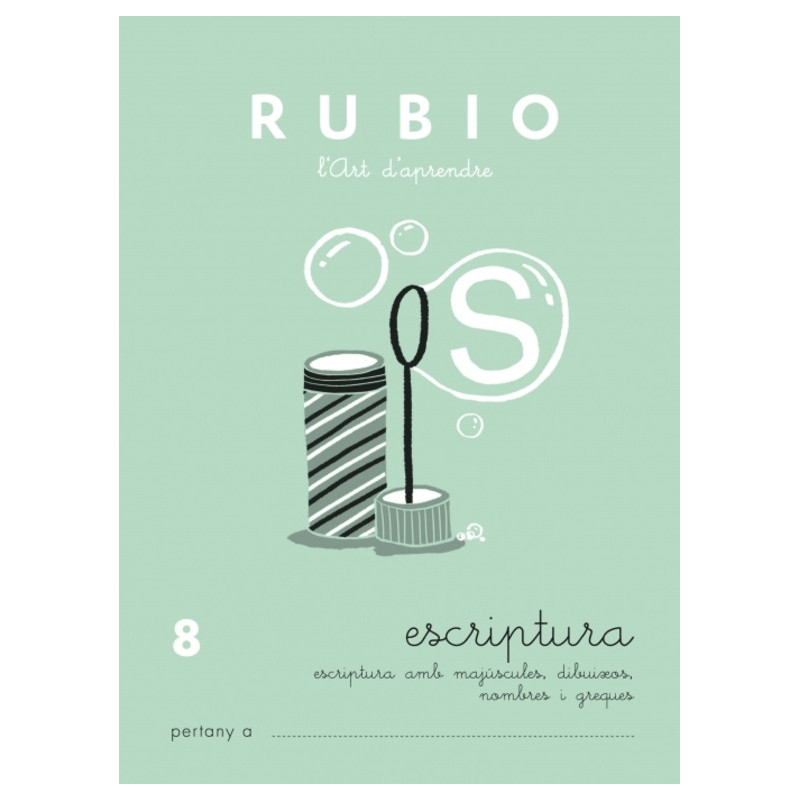 RUBIO CALIGRAFIAS VALENCIANO Nº 8 PTE 10U