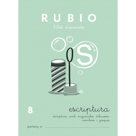 RUBIO CALIGRAFIAS VALENCIANO Nº 8 PTE 10U