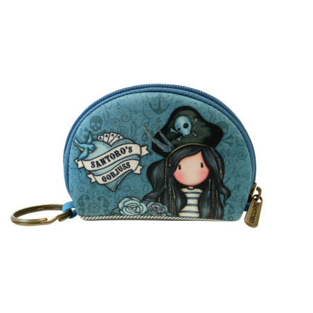 MONEDERO PEQUEÑO GORJUSS "BLACK PEARL" SAFTA21 ENERO 369GJ36 6,7*9