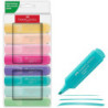 MARCD.FLUOR FABER-CASTELL TEXTLINER 46 PASTEL BLISTER 8U 254658