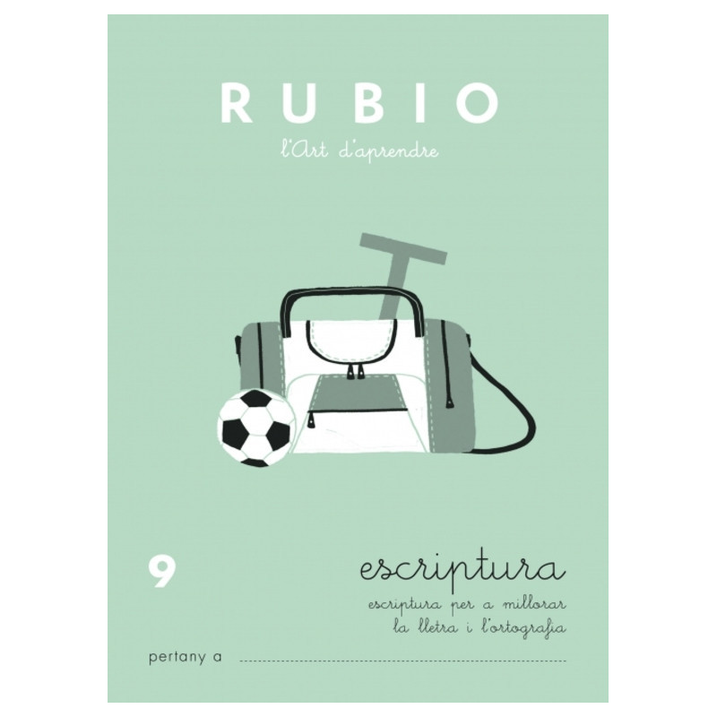 RUBIO CALIGRAFIAS VALENCIANO Nº 9 PTE 10U