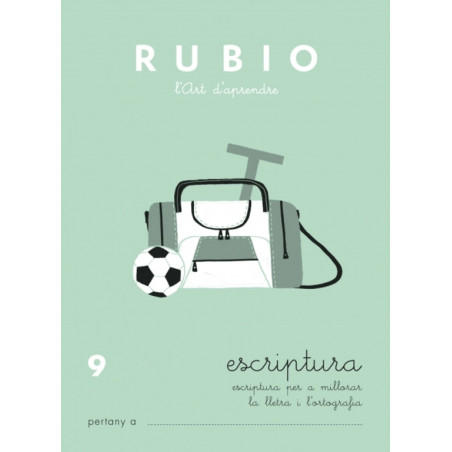 RUBIO CALIGRAFIAS VALENCIANO Nº 9 PTE 10U