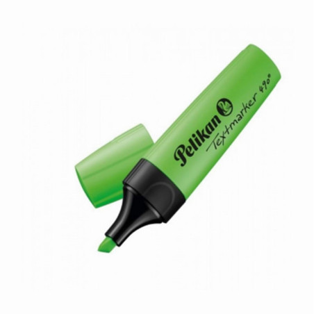 MARCD.FLUOR PELIKAN TEXTMARKER 490 VERDE C/10U 400140877