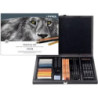 SET DIBUJO LYRA REMBRANDT MONOCROMO + LAPIZ PASTEL CAJA MADERA 31PZS  2004002 FILA