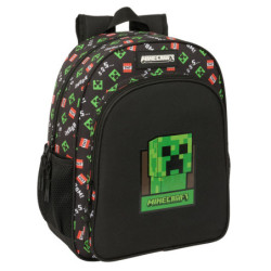 MOCHILA JUNIOR ADAPT.CARRO MINECRAFT SAFTA26 612647640 38X32 UNIDAD