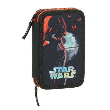PLUMIER DOBLE PQÑO 28 PCS STAR WARS  "THE DARK SIDE" SAFTA21 ENERO 412101854 19,5*12,5