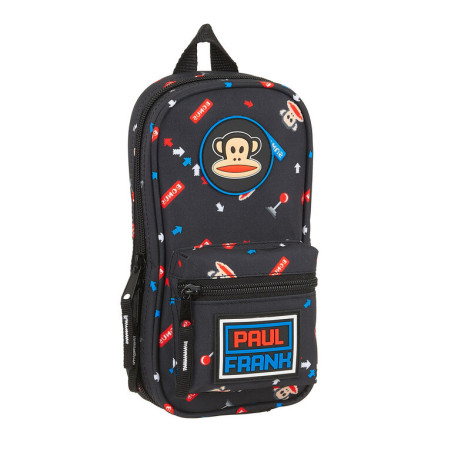 PLUMIER MOCHILA C/4 PORT. LLENOS PAUL FRANK  "RETRO GAMER" SAFTA21 ENERO 412119747 23*12