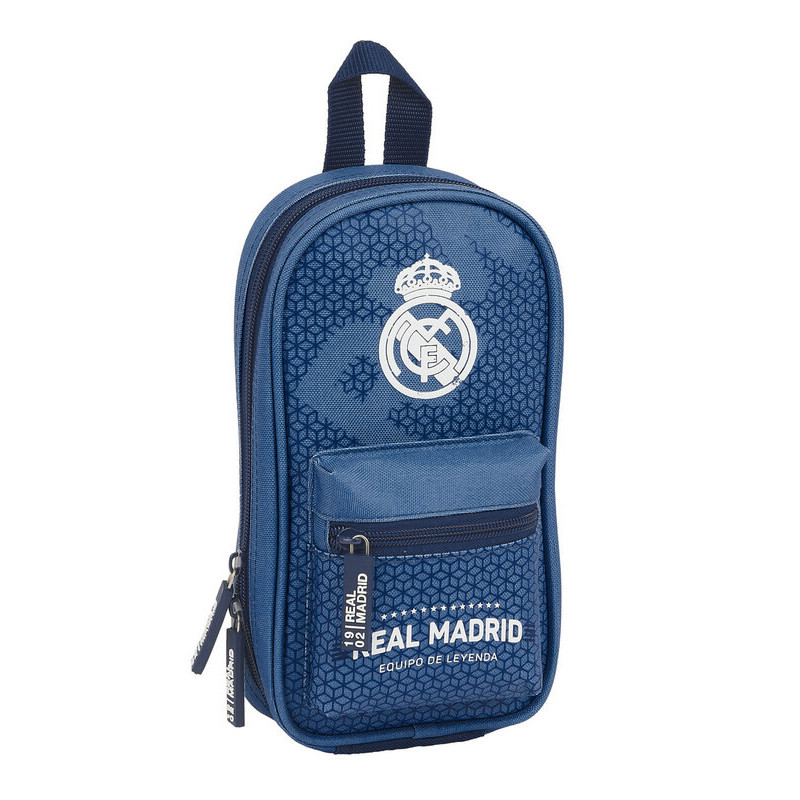 PLUMIER MOCHILA C/4 PORT.LLENOS REAL MADRID "LEYENDA" SAFTA21 ENERO 412124747 23*12