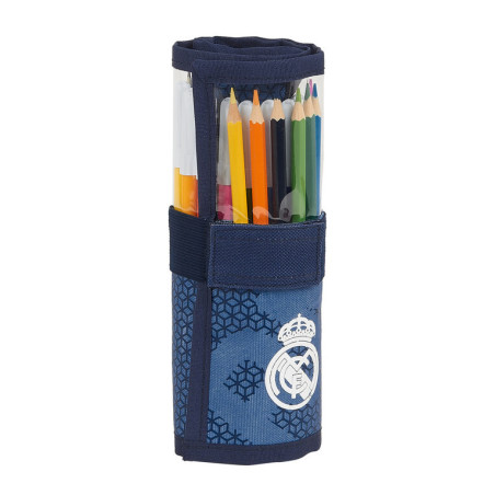 PLUMIER ENROLLABLE 27 PCS. REAL MADRID "LEYENDA" SAFTA21 ENERO 412124786 20*7
