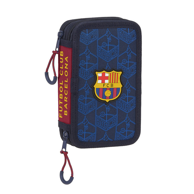 PLUMIER DOBLE PQÑO 28 PCS F.C.BARCELONA CORPORATIVA SAFTA21 ENERO 412125854 19,5*12,5
