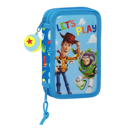 PLUMIER DOBLE PQÑO 28 PCS TOY STORY "LET'S PLAY" SAFTA21 ENERO 412131854 19,5*12,5
