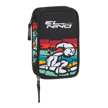 PLUMIER DOBLE PQÑO 28 PCS EL NIÑO "BALI" SAFTA21 ENERO 412132854 19,5*12,5