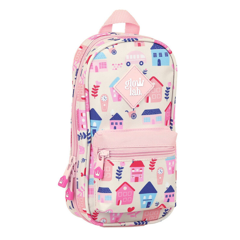 PLUMIER MOCHILA C/4 PORT. VACIO GLOWLAB "WELCOME HOME" SAFTA21 ENERO 412133847 23*12