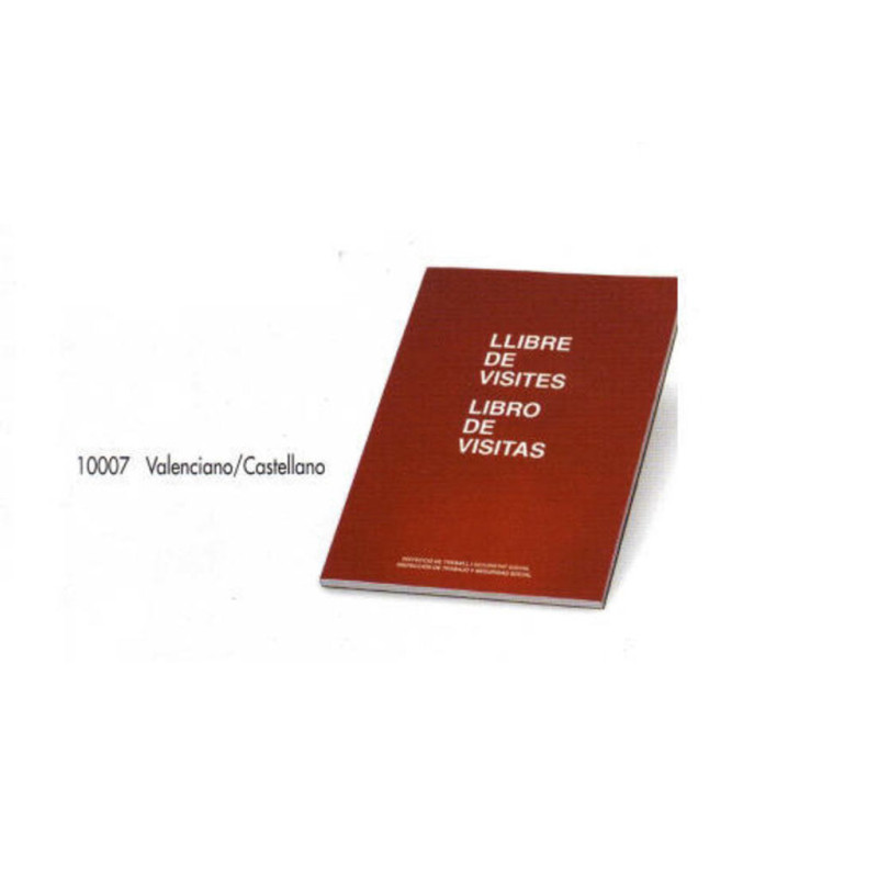 LIBRO DOHE VISITAS DE INSPECION DE TRABAJO BILINGÜE ^