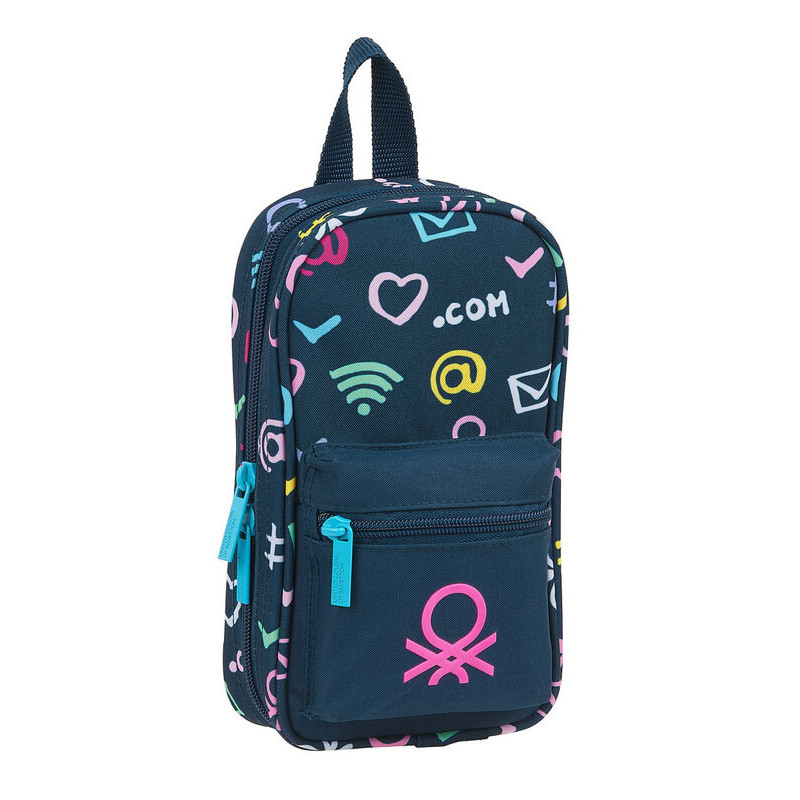PLUMIER MOCHILA C/4 PORT. LLENOS BENETTON "DOT COM" SAFTA21 ENERO 412151747 23*12
