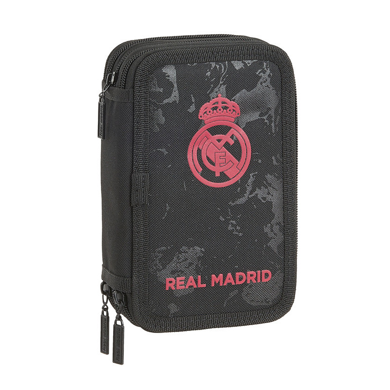 PLUMIER TRIPLE 41 PCS REAL MADRID 3ª EQUIPACION SAFTA21 ENERO 412157057 20,5*12,5