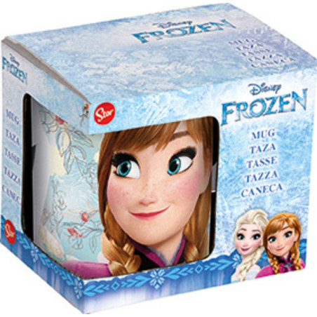TAZA GRANDE 325ML FROZEN II "ONE HEART" SAFTA23 ENERO 78725