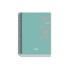 AGENDA ESCOLAR DOHE25 25/26 BASIC SYSTEM TE A-5 DP VERDE 52062