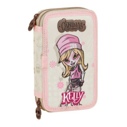 PLUMIER DOBLE PQÑO 28 PCS CATRINAS "KELY" SAFTA21 ENERO 412163K854 19,5*12,5