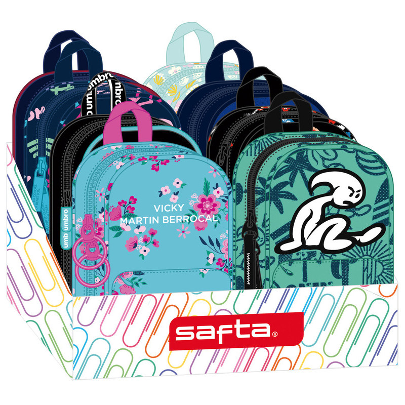 EXPOSIT. PLUMIER MOCHILA C/4 PORT.LLENOS MARCAS SAFTA21 ENERO 442181948 23,5*31,5